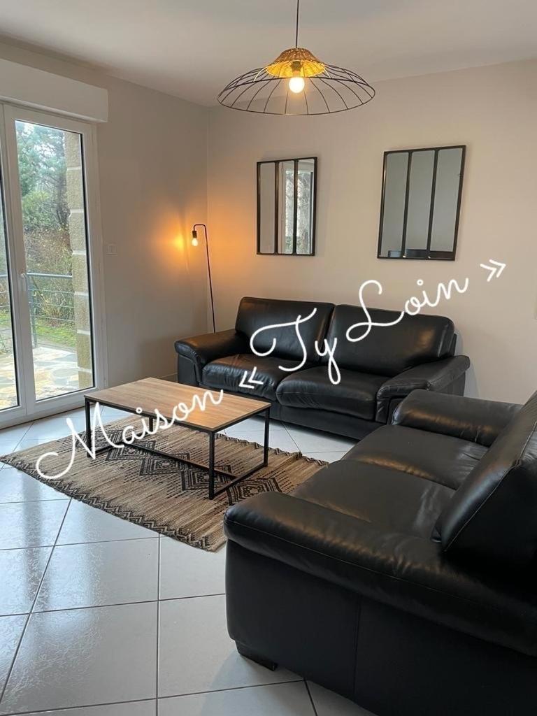 Villa Ty Loin Vue Mer 8 Personnes Logonna-Daoulas Esterno foto