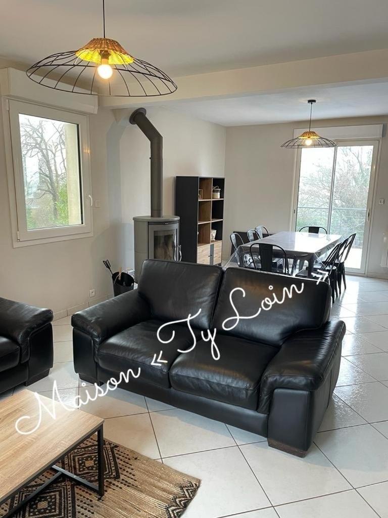 Villa Ty Loin Vue Mer 8 Personnes Logonna-Daoulas Esterno foto